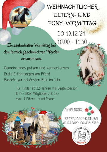 WeihnachtlicherPonyVMFlyer