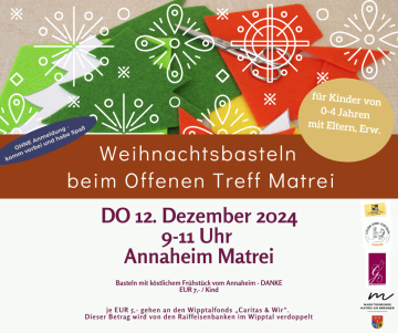 2024-12-19 Weihnachtsbasteln OT Matrei 